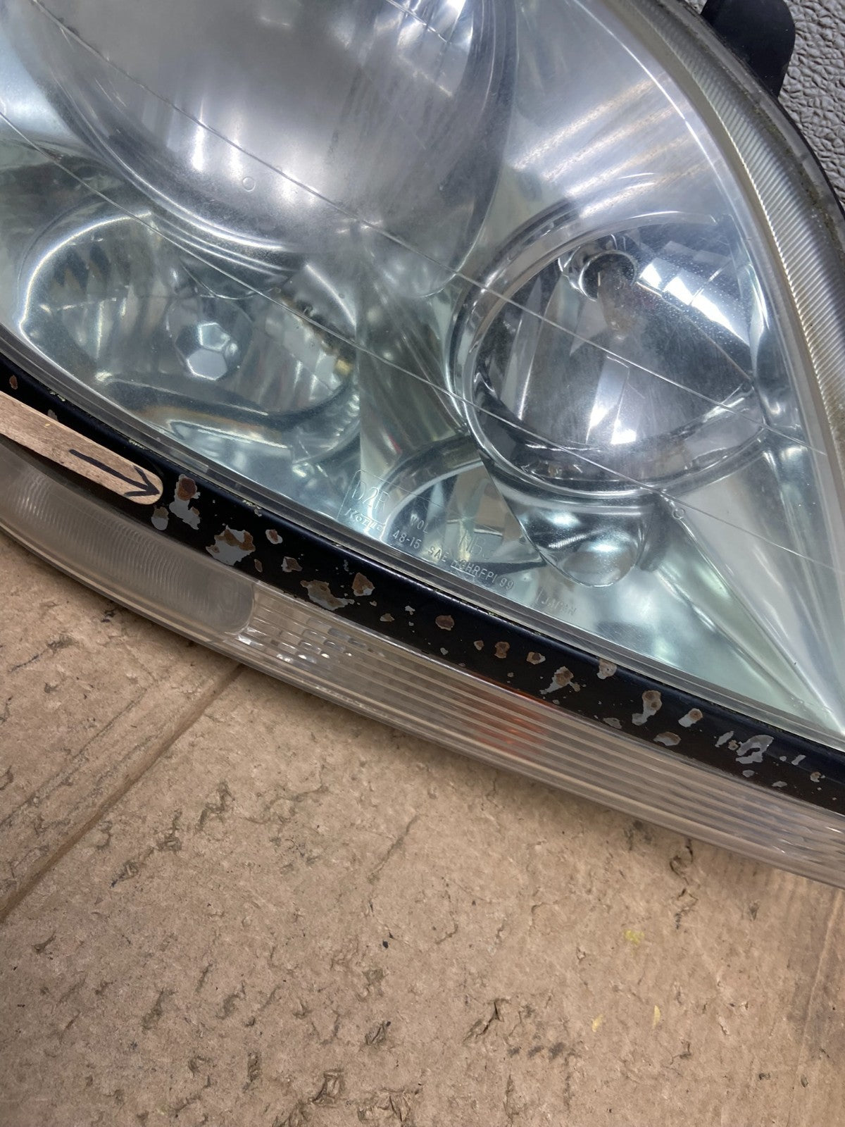 2001 2002 2003 Lexus RX300 Right Passenger Headlight Xenon HID Oem AA7024 DW4