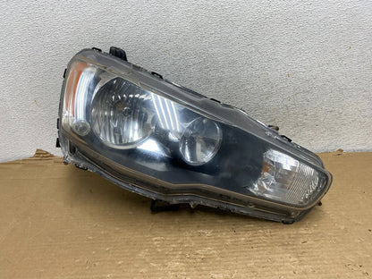 2008-2015 Mitsubishi Lancer Right Passenger Side Headlight Halogen AG9276 DW0
