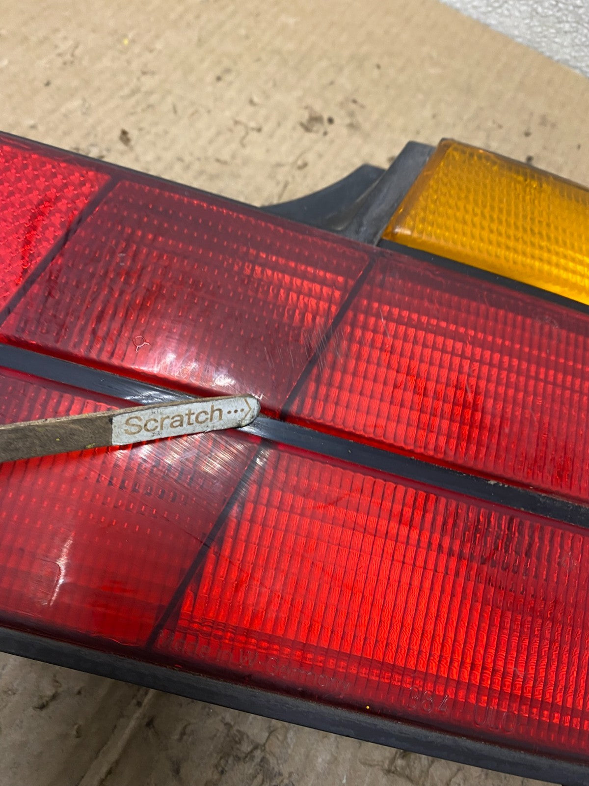 1988 to 1994 Bmw E32 735i 740i  Right Passenger Rh Side Tail Light W7493 DG3
