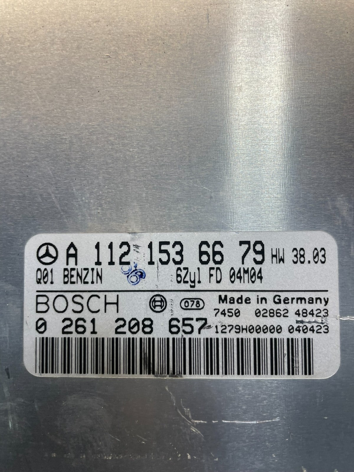 1999 to 2005 Mercedes E320 CLK320 Engine Control Unit ECU Module S4861 DG3