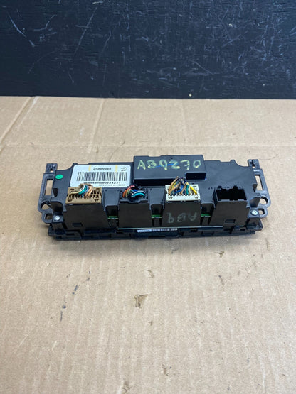 2007 to 2011 Cadillac Escalade AC Heater Climate Control Panel Oem AB9270 DG4