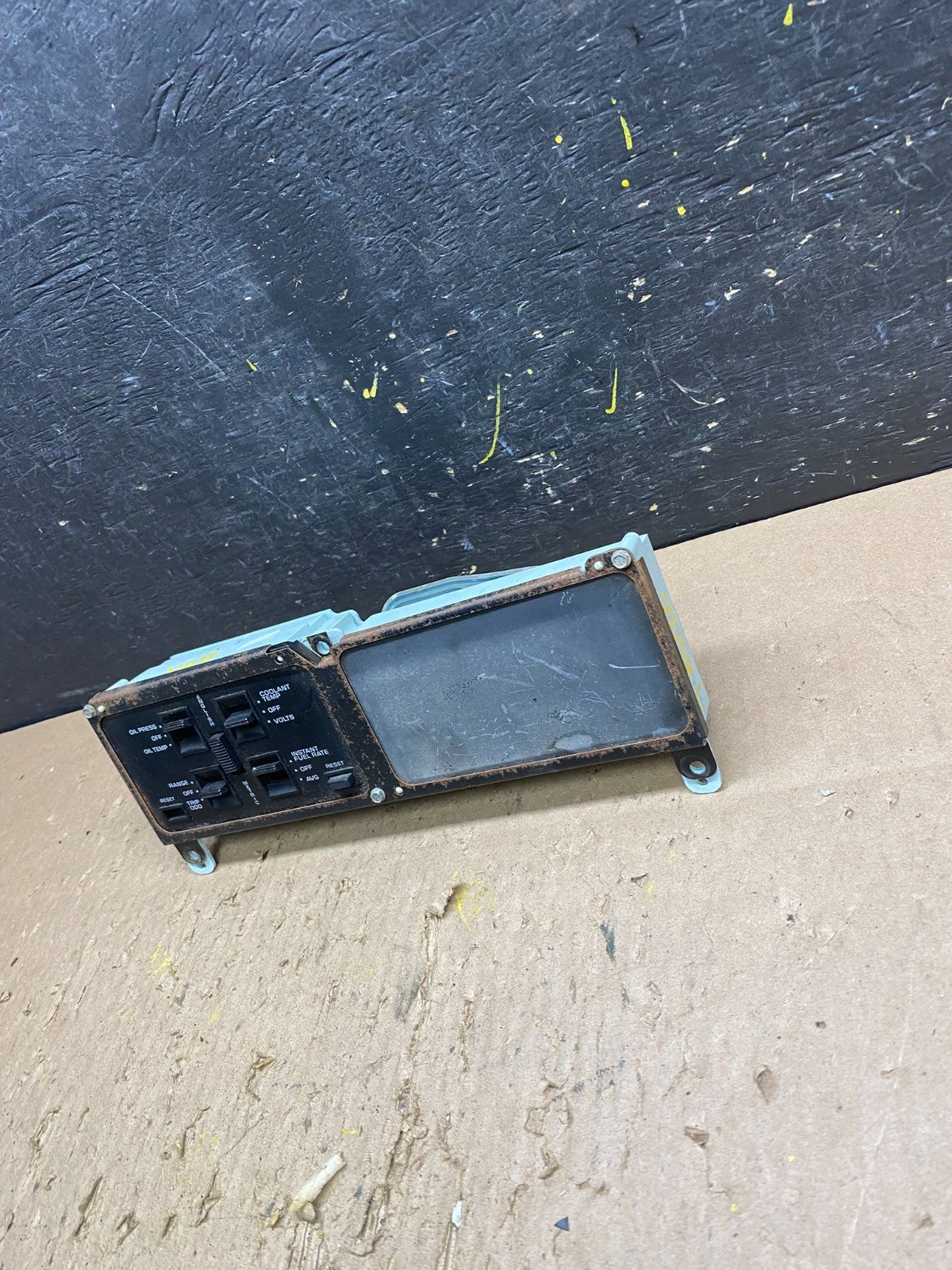 1984 to 1989 Chevrolet Corvette Dash Cluster Information Center Selector T85412