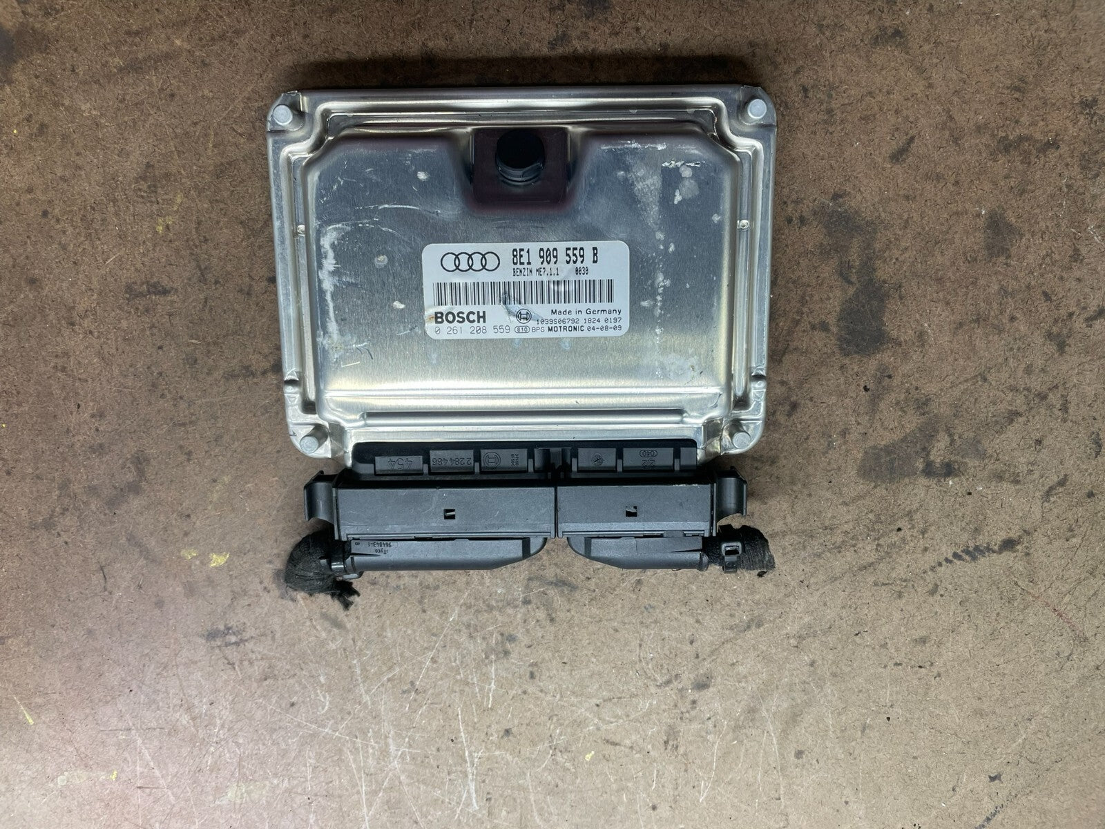 2002 to 2006 Audi A4 3.0L Engine Computer ECM 8E1909559B j1754 PS0