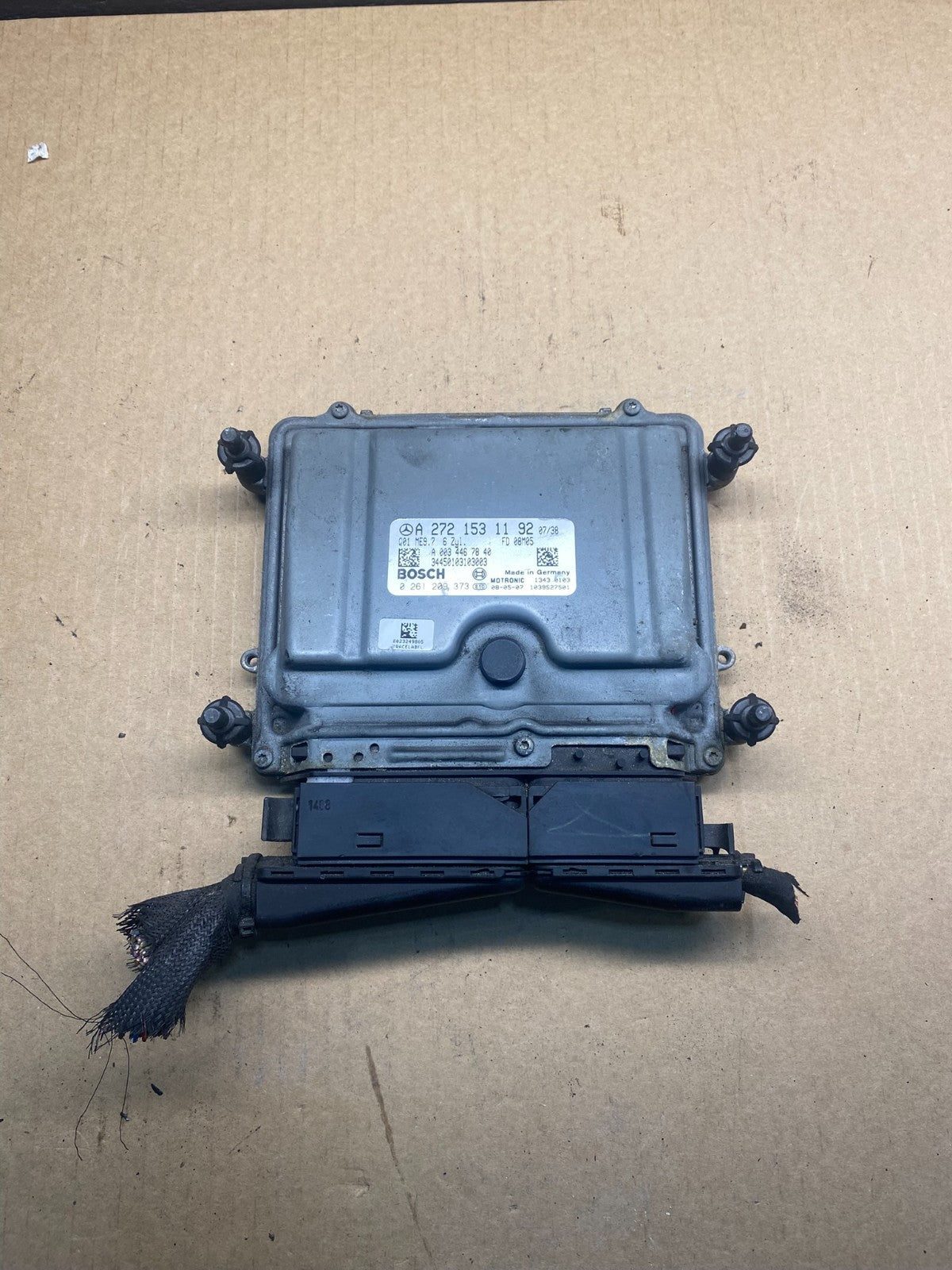 2006 to 2009 Mercedes 3.5L ECU E350 ML350 R350 Engine Computer Module AG6132 DG0