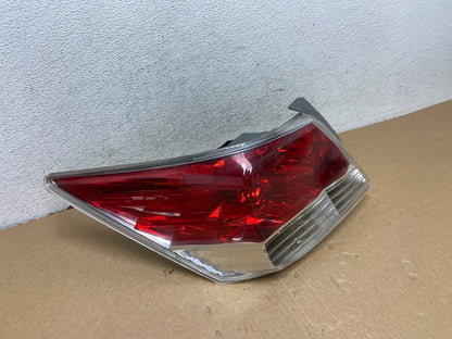 2008 to 2012 Honda Accord Sedan Tail light Left Driver LH Side AF7301 DW2