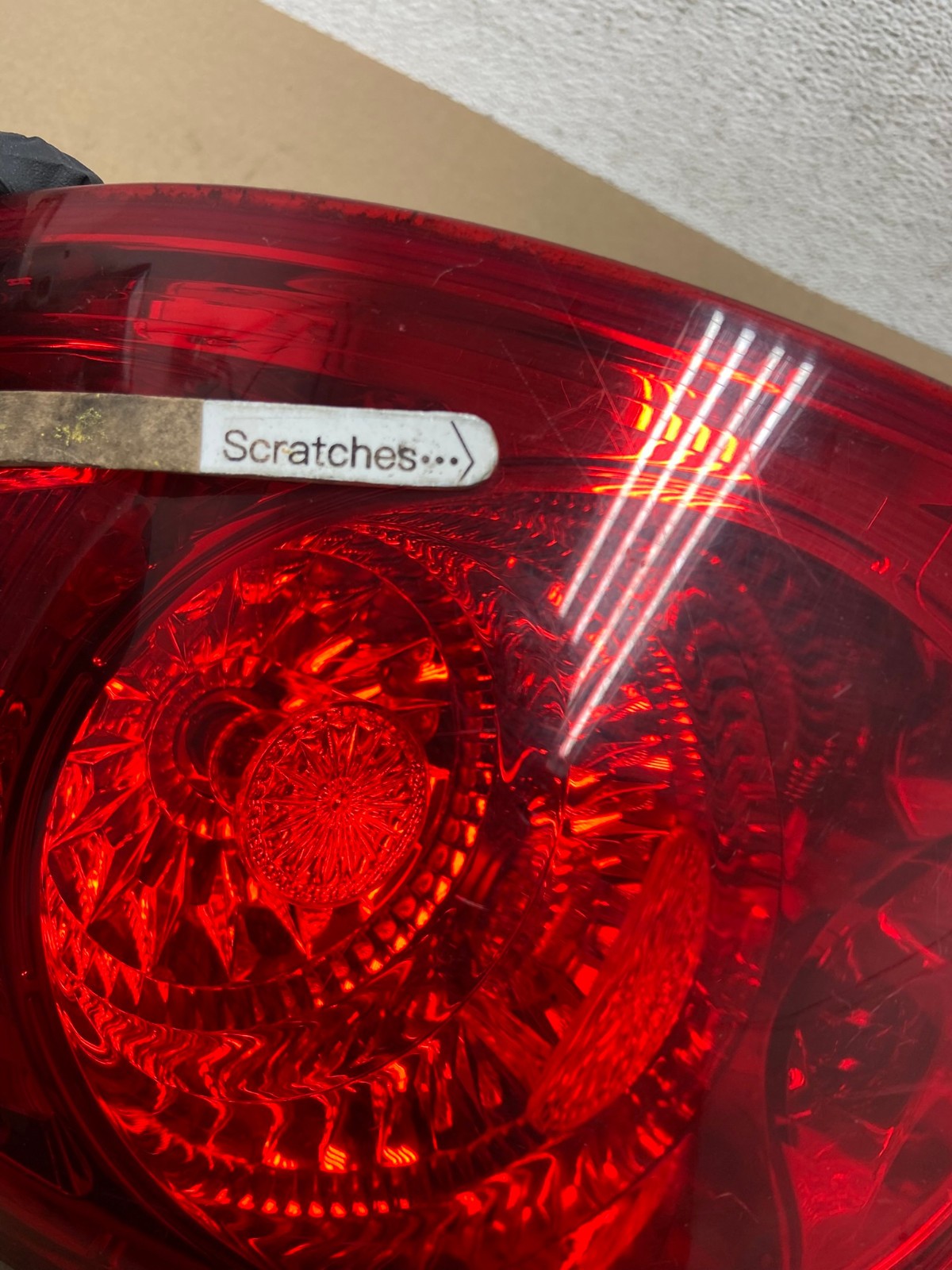 2007 2008 2009 Hyundai Santa Fe Right Passenger Rh Tail Light AE6551 LK3