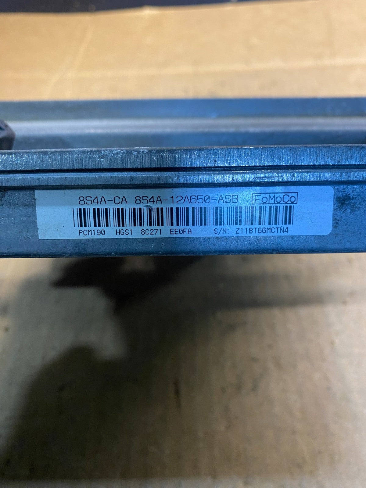 2008 2011 Ford Focus Engine Control Module Ecu Ecm 8S4A-12A650-ASB AB3837 DG2