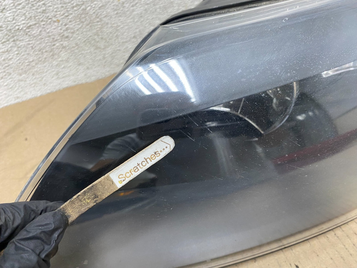 2007- 2009 Audi Q7 Left Driver LH Side Black Halogen Headlight AH6731 DW3