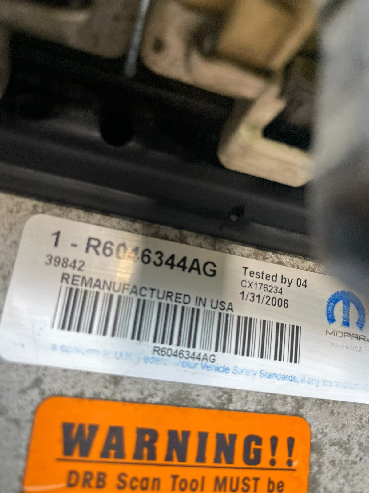 1998 Dodge Ram 1500 5.2L Engine Computer ECM ECU r1922 DG4