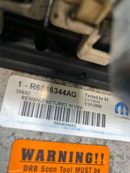 1998 Dodge Ram 1500 5.2L Engine Computer ECM ECU r1922 DG4