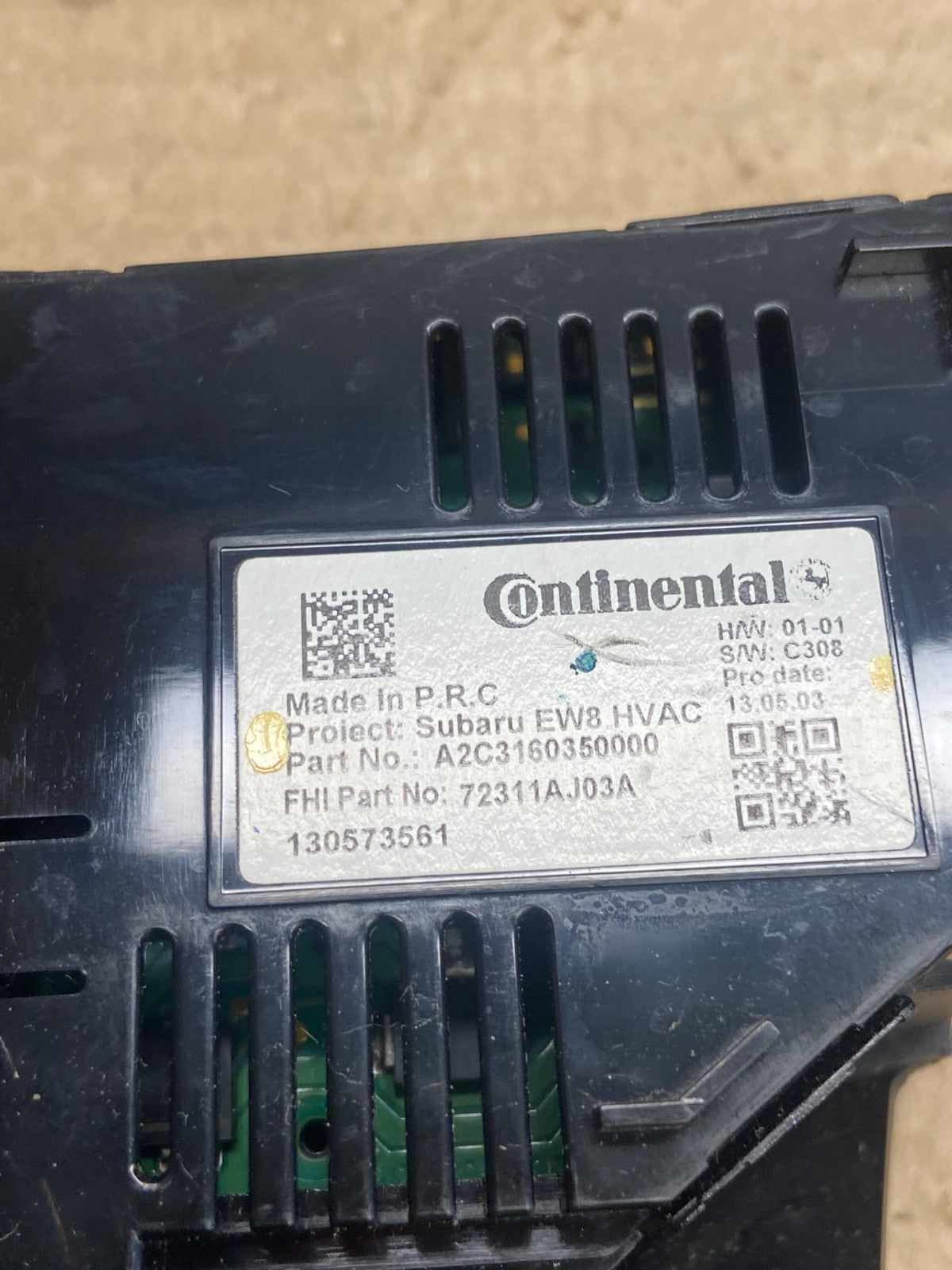 2010 - 2014 Subaru Outback Legacy A/C Heater Climate Control Unit ah5380 DG4
