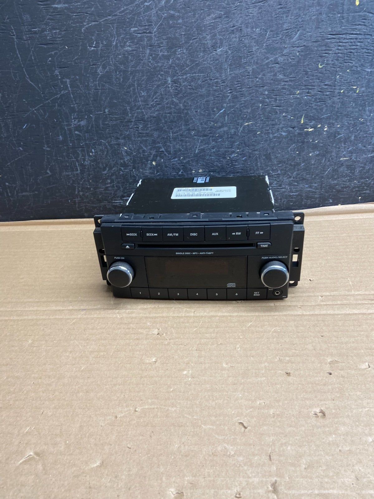 2007-2012 Chrysler Dodge Jeep Ram Radio CD MP3 AUX Receiver AG0405 DG0