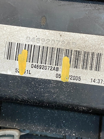 2005 Jeep Grand Cherokee Integrated Power Fuse Box Relay AG1591 DW6