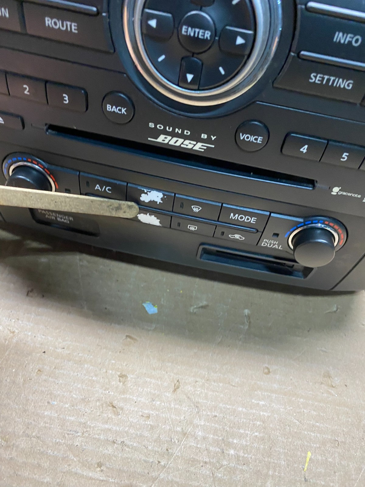 2008 2012 Nissan Pathfinder Radio A/C Heat Temperature Climate Control Q9600 DG1