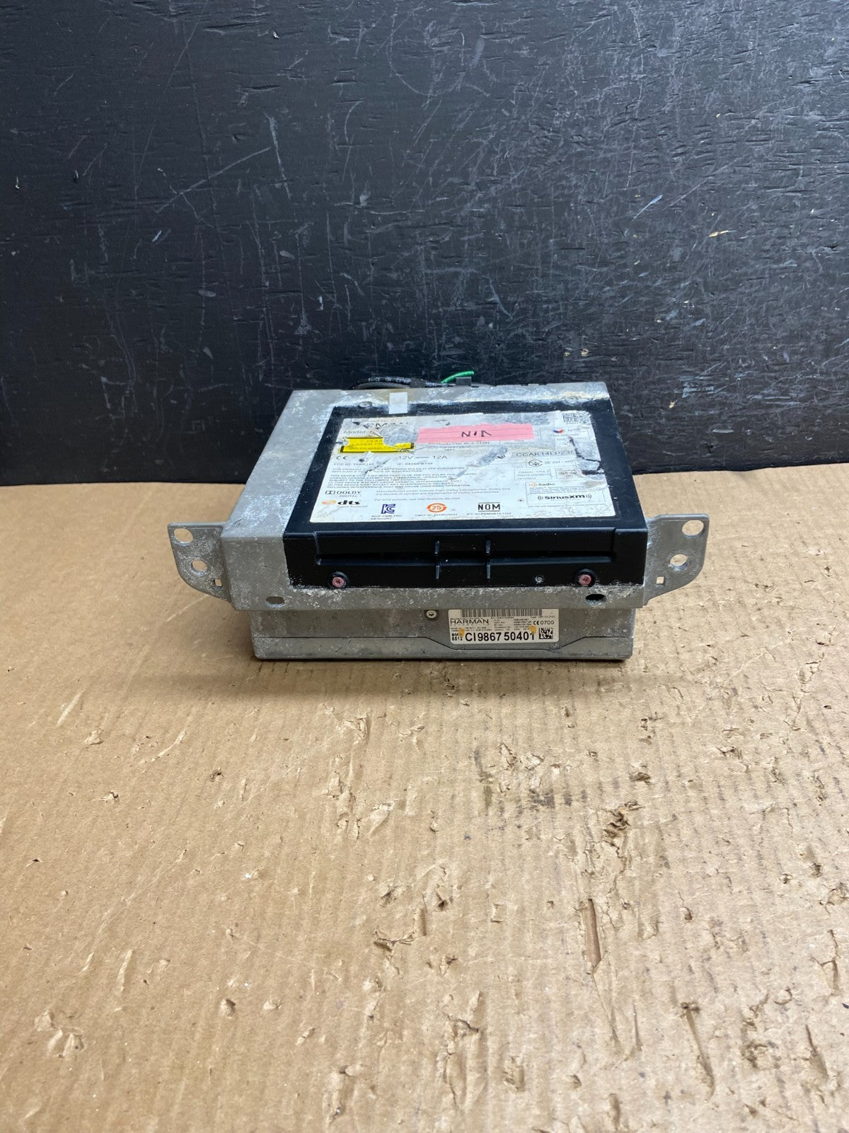 2017-2019 BMW F30 F32 F34 Harman Radio Stereo Audio AM FM CD Player AE4486 DG0