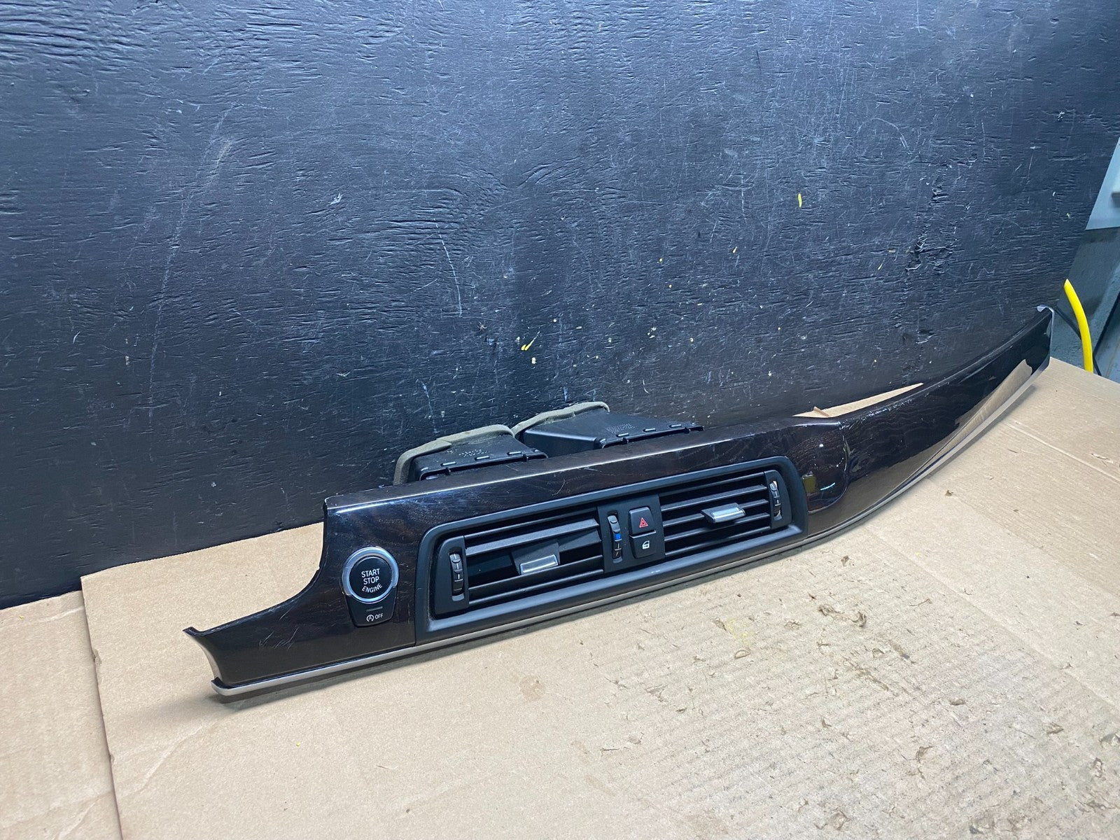 2011-2013 Bmw 5 F10 550i Center Dash AC Vents Start Stop Trim Bezel Q2356 DG5