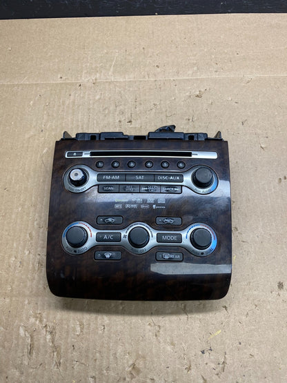2010-2013 Nissan Maxima Center Console Climate Control Radio Bezel ac6455 DG0
