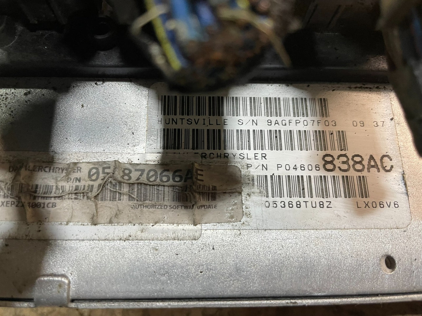 2006 Chrysler 300 Magnum Charger Engine Control Module ECM ECU V2169 DG3