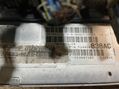 2006 Chrysler 300 Magnum Charger Engine Control Module ECM ECU V2169 DG3