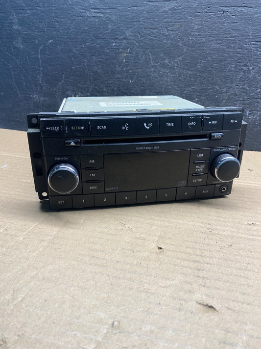 2007-2012 Chrysler Dodge Jeep Ram Radio CD MP3 AUX Receiver AD9516 DG0
