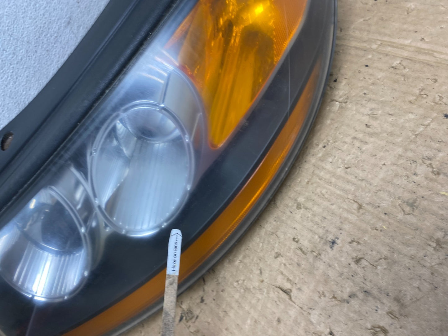 2007 2008 2009 Hyundai Santa Fe Left Driver LH Halogen Headlight AC8286 DW4