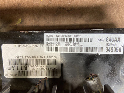 2007 Dodge Charger 5.7L Engine Control Unit ECU ECM L0868 DG1
