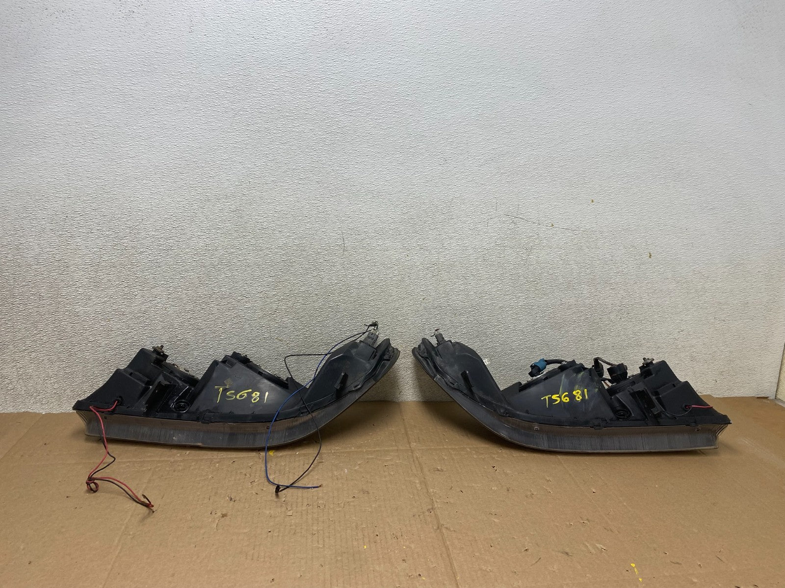 2001 - 2002 Honda Accord Left + Right Side LED Black Smoke Headlight t5681 DG10