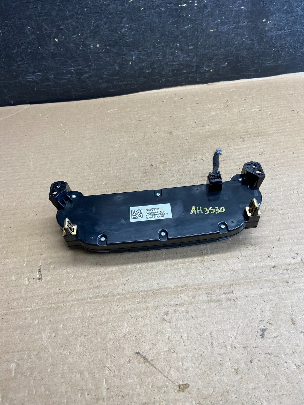 2013 Chevrolet Malibu AM FM Radio Control Panel AH3530 DG3