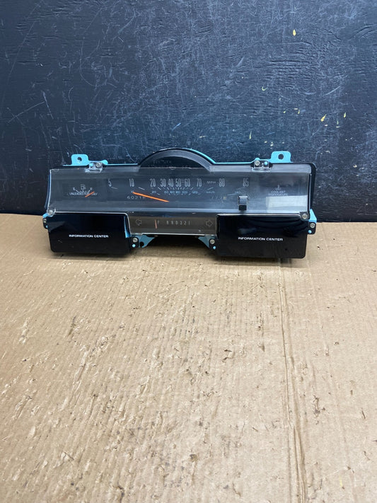 1982 to 1985 Cadillac Seville Eldorado Speedometer Cluster Gauge AE4317 DW0