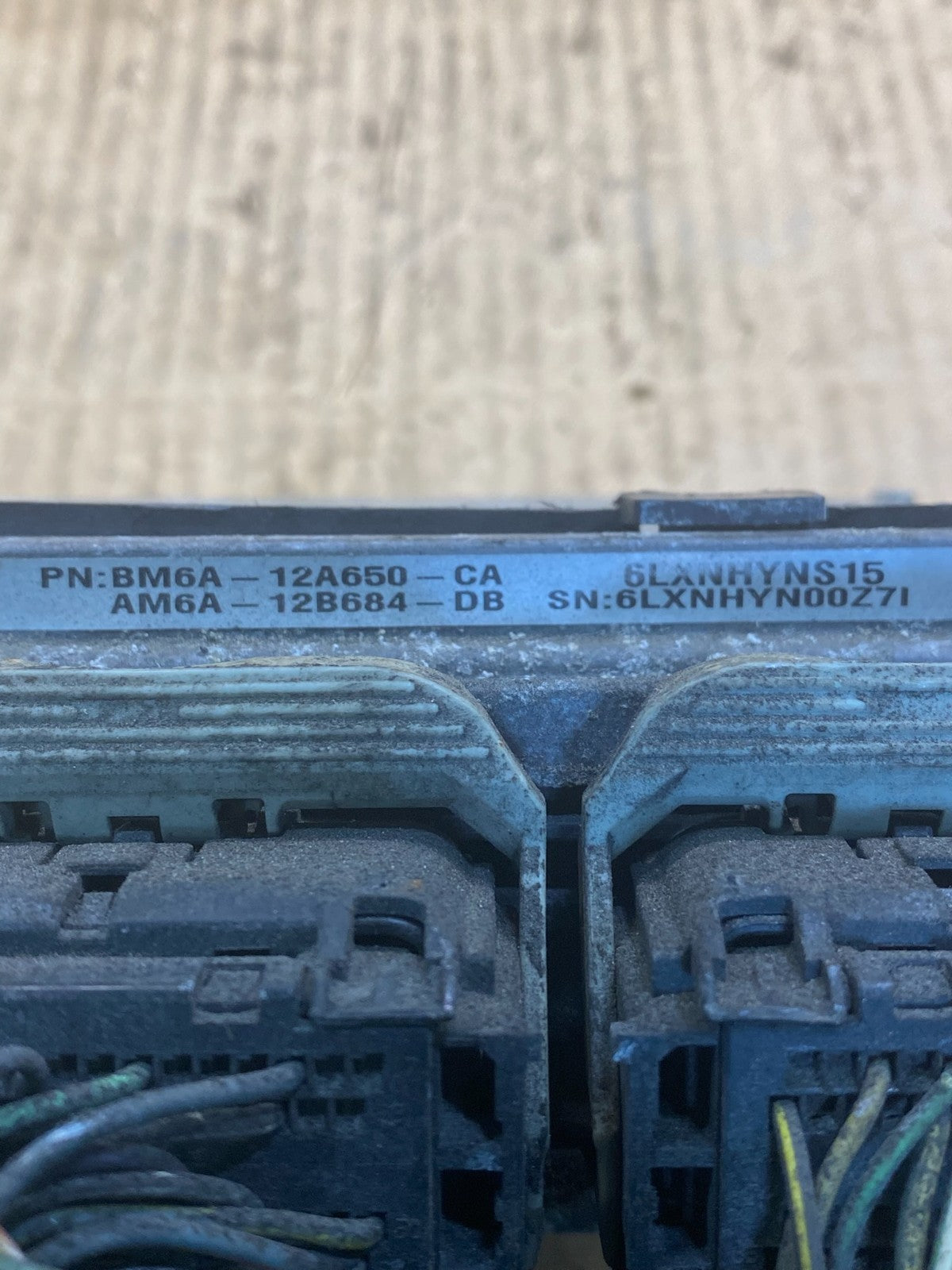 2012 Ford Escape Engine Computer 2.5L BM6A-12A650-CA ac0408 DG2