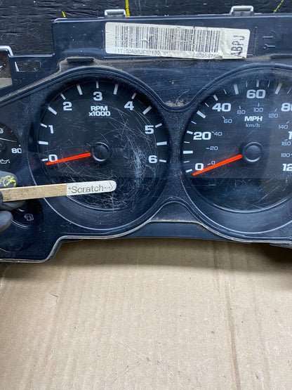 2007 2012 GMC Yukon Tahoe Sierra Speedometer Cluster Gauge Oem Z1598 DG1