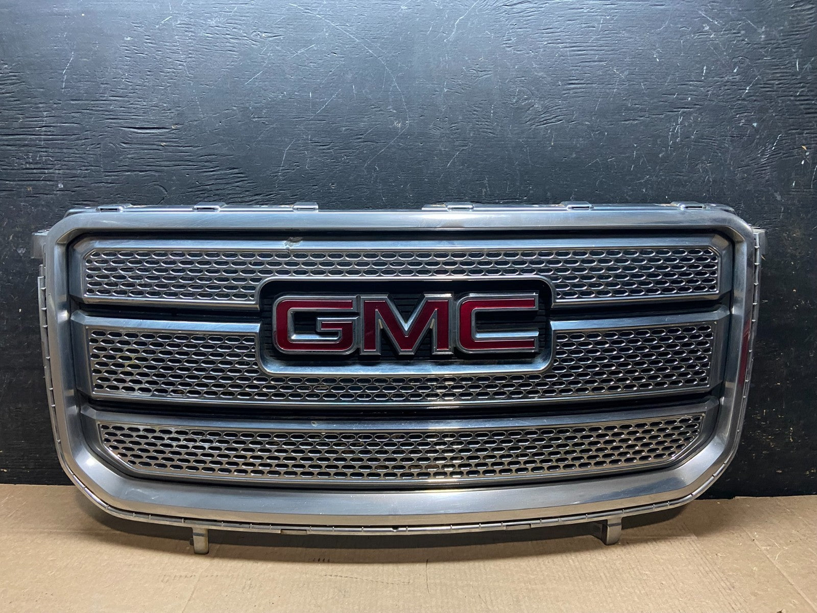 2013 2014 2015 GMC Acadia Denali Front Upper Grill Grille Oem Y9412 DG0
