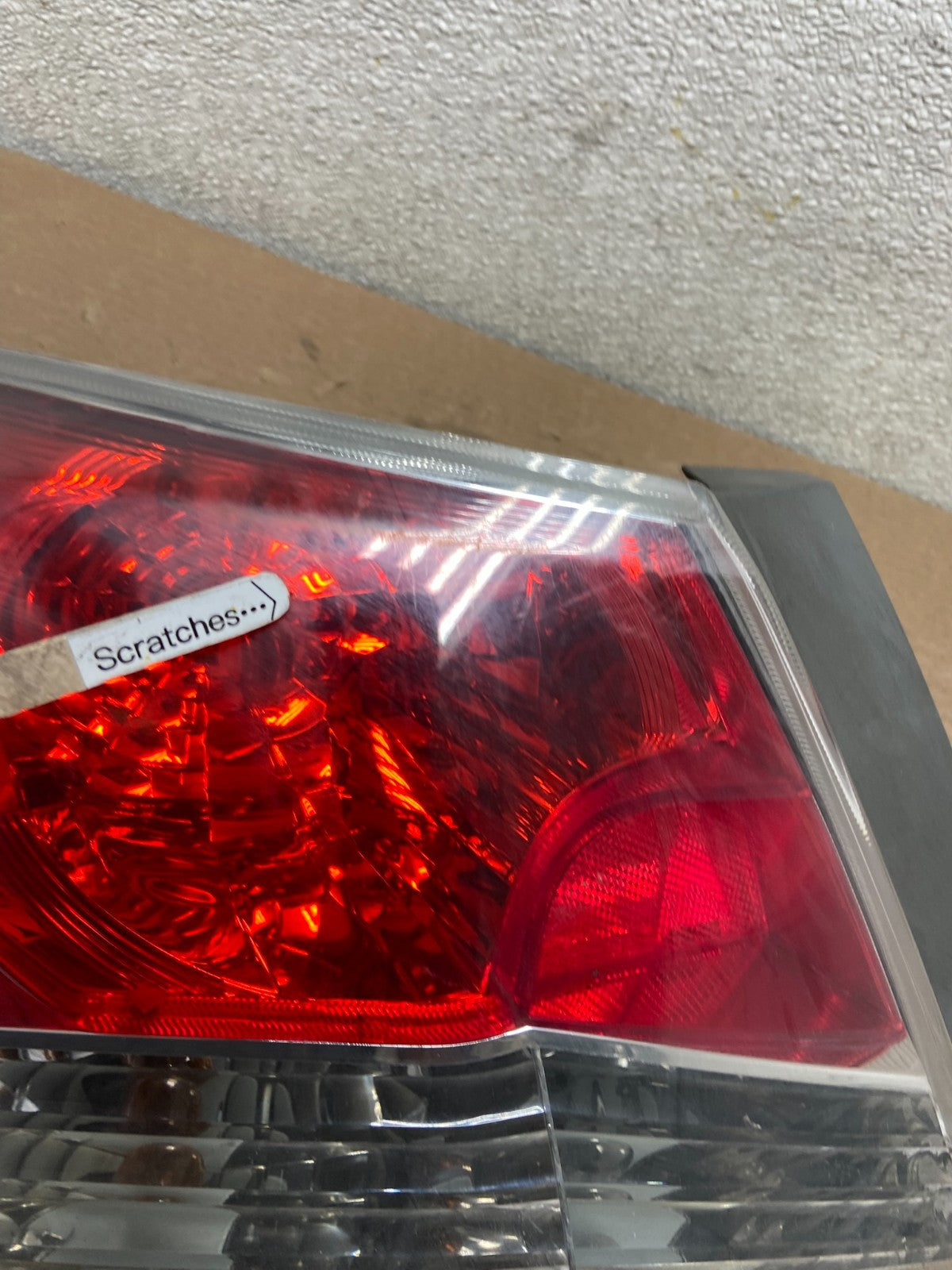 2008 to 2012 Honda Accord Sedan Tail light Left Driver LH Side AB2313 DW3