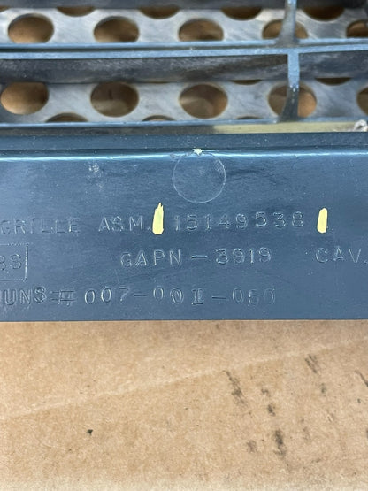 2005 to 2009 Gmc Envoy Denali Front Upper Grill Grille AC5140 DG7
