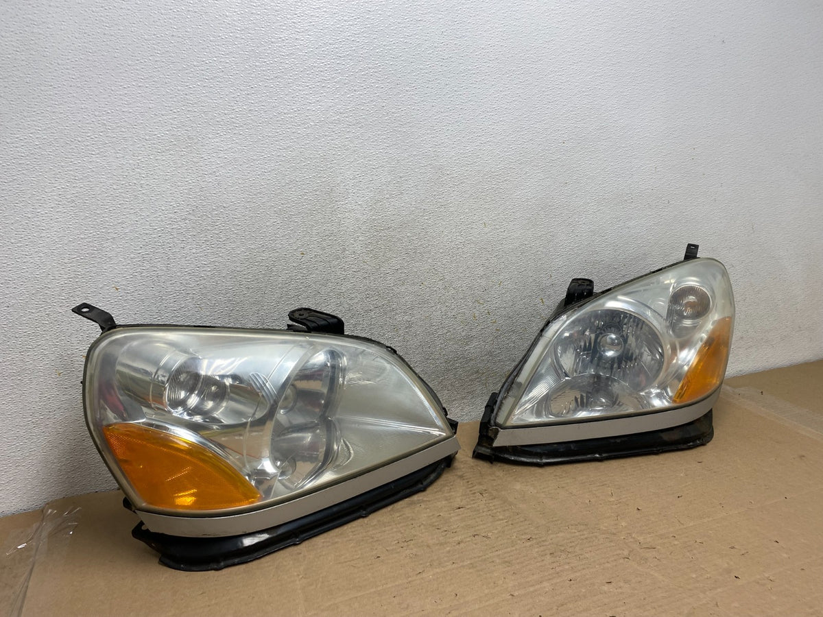 2003 2004 2005 Honda Pilot Left+Right Side Halogen Headlights AH9485 DW2