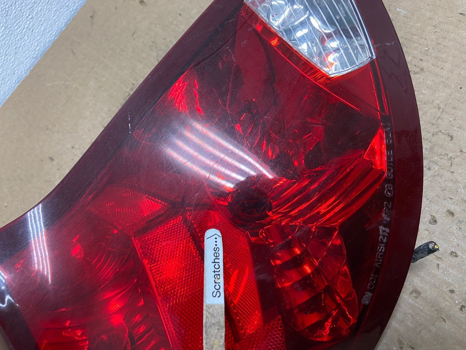 2003-2007 Saturn Ion Left Driver LH Side Tail Light Tail Light Oem AC1412 LK3