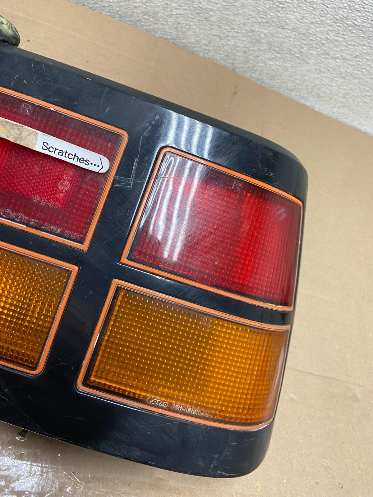 1984 to 1986 Nissan 200SX RS12 Right Passenger Rh Side Tail Light Oem aa8661 Dg3