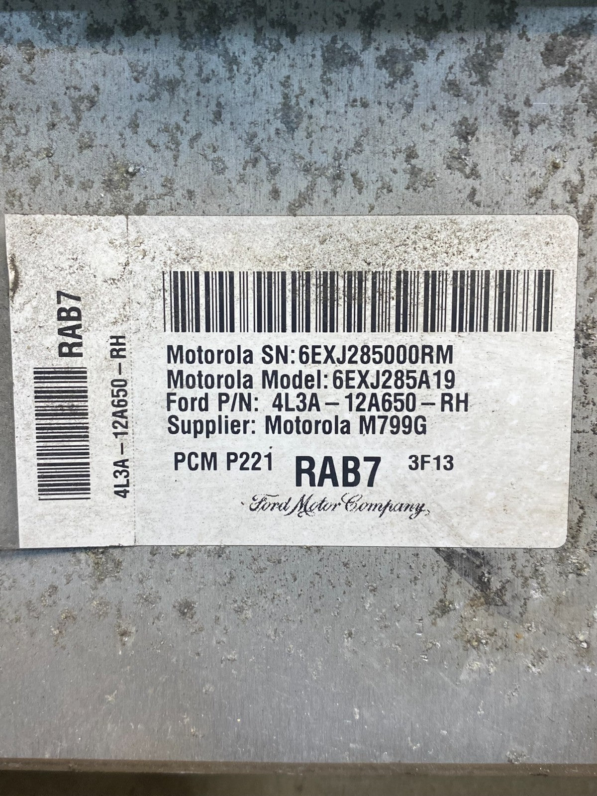 2004 Ford F-150 F150 4.6L Engine Control Unit ECU Computer Module AH4836 DW2
