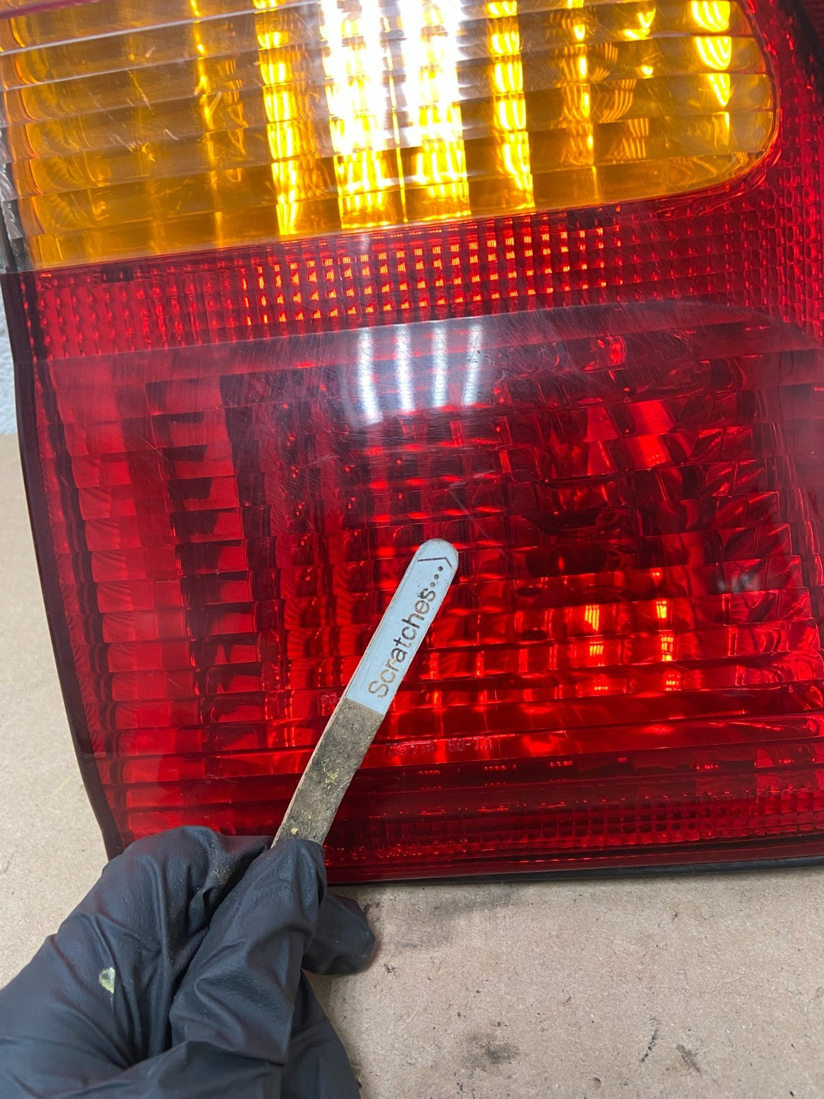 1998 to 2002 Toyota Land Cruiser Left Driver LH Side Inner Tail Light AG4830 DW3