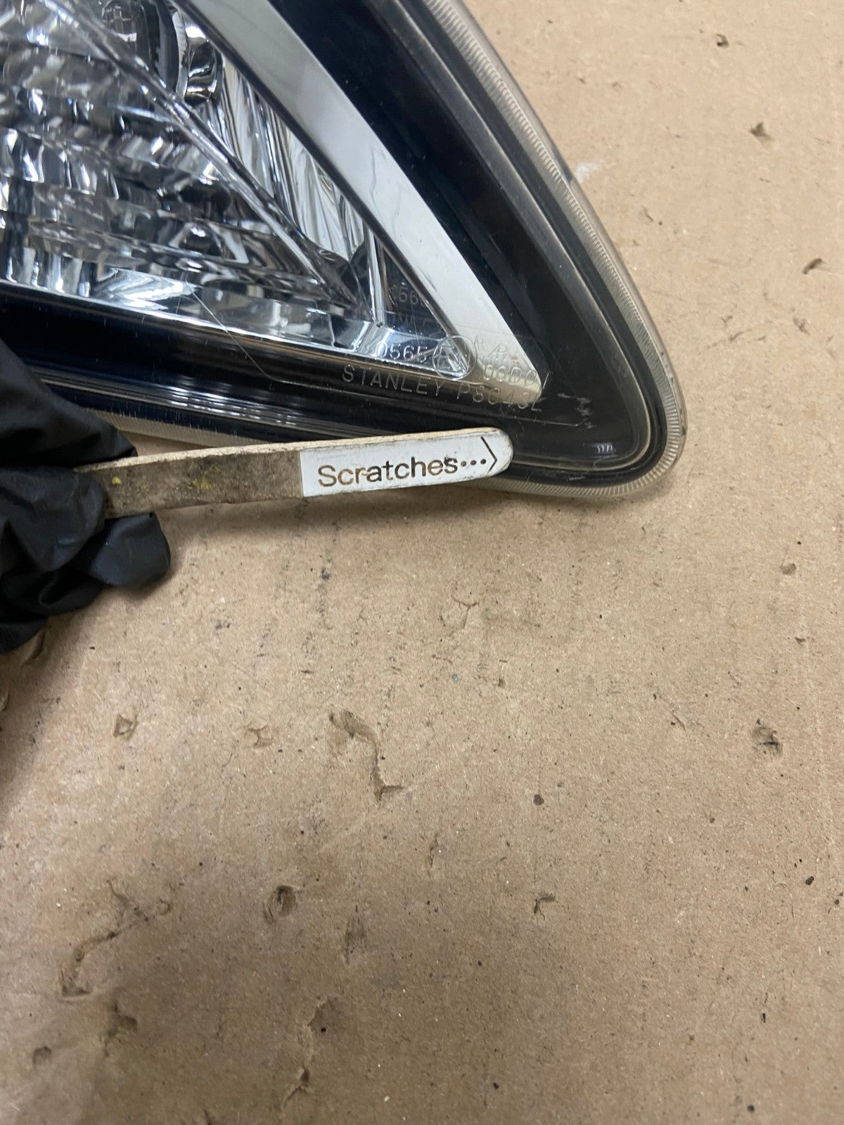 Sedan 2010-2013 Mazda 3 Left Driver LH Side Inner Tail Light AG4867 LK5