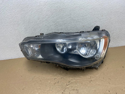 2008-2015 Mitsubishi Lancer Left Driver LH Side Headlight Halogen AG5934 DW0
