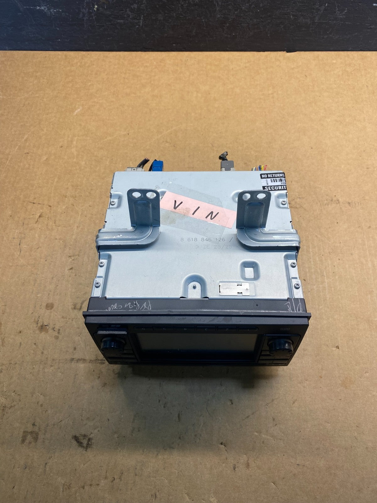 2013 to 2015 Nissan Rogue 28185-1VX0A Radio Receiver AM FM CD AC6952 DG5
