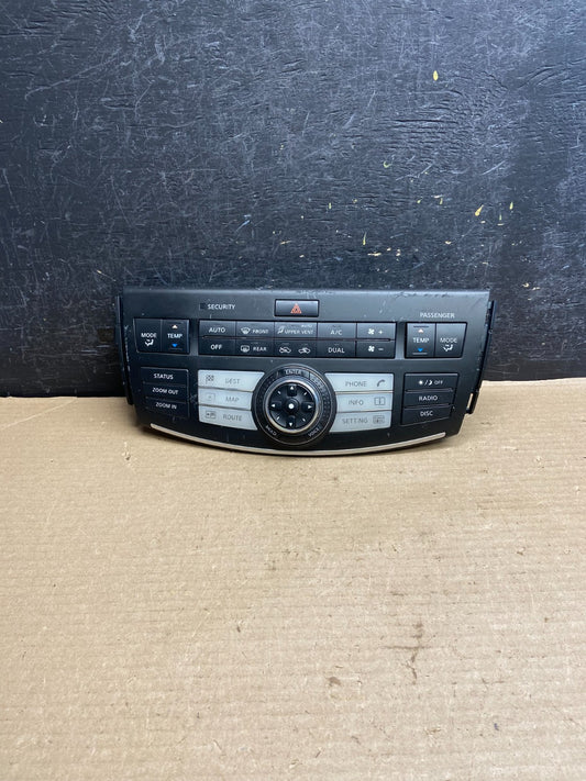 2006 to 2007 Infiniti M35 Climate Control Hvac Heater A/C AC ah3575 DG0