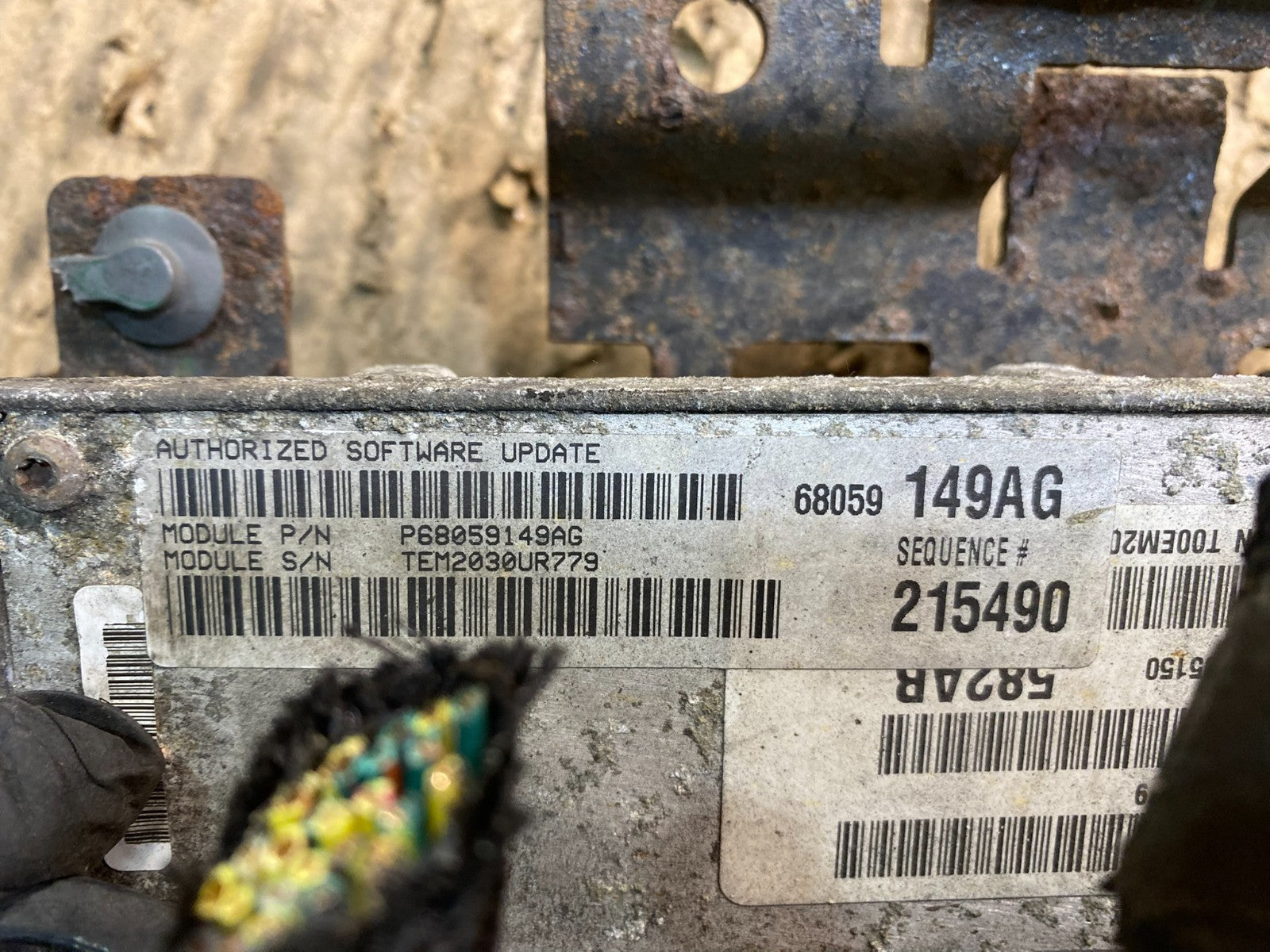 2011 Jeep Grand Cherokee 5.7L ECM ECU Engine Control Computer Modul y1521 DG3