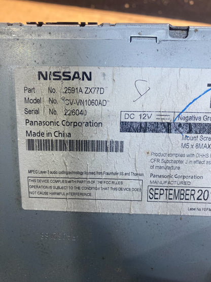 2011 - 2013 Nissan Murano Maxima M35 M37 BOSE Radio CD Navigation AA1838 DG6