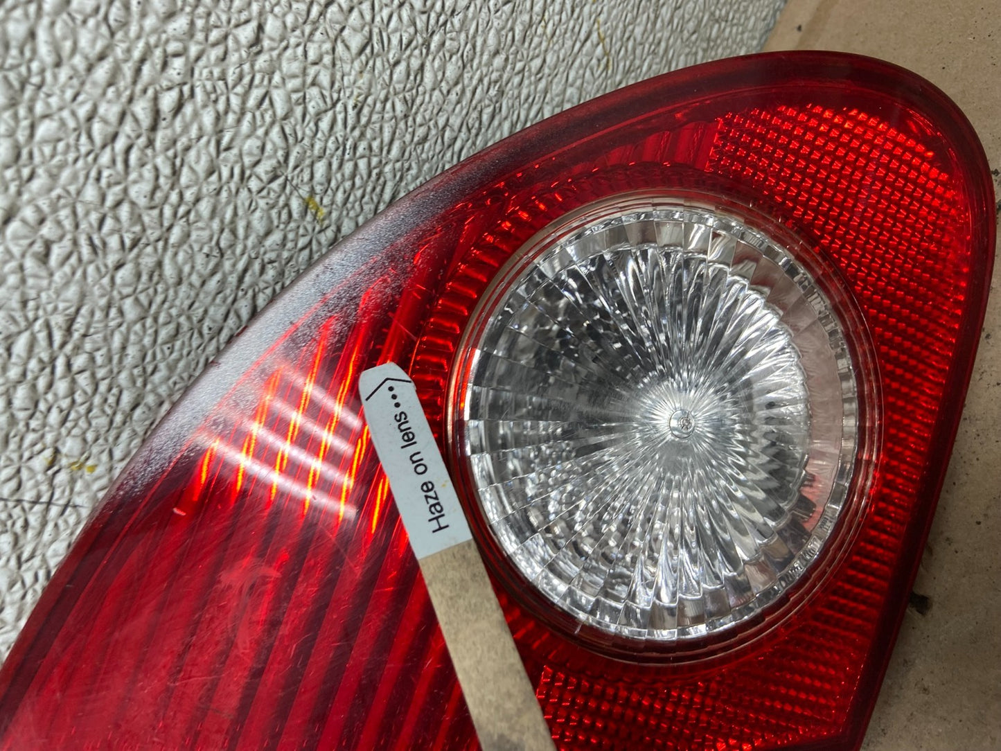 2003 - 2008 Toyota Corolla Inner Left Driver Lh Side Tail Light OEM AB017 LK3