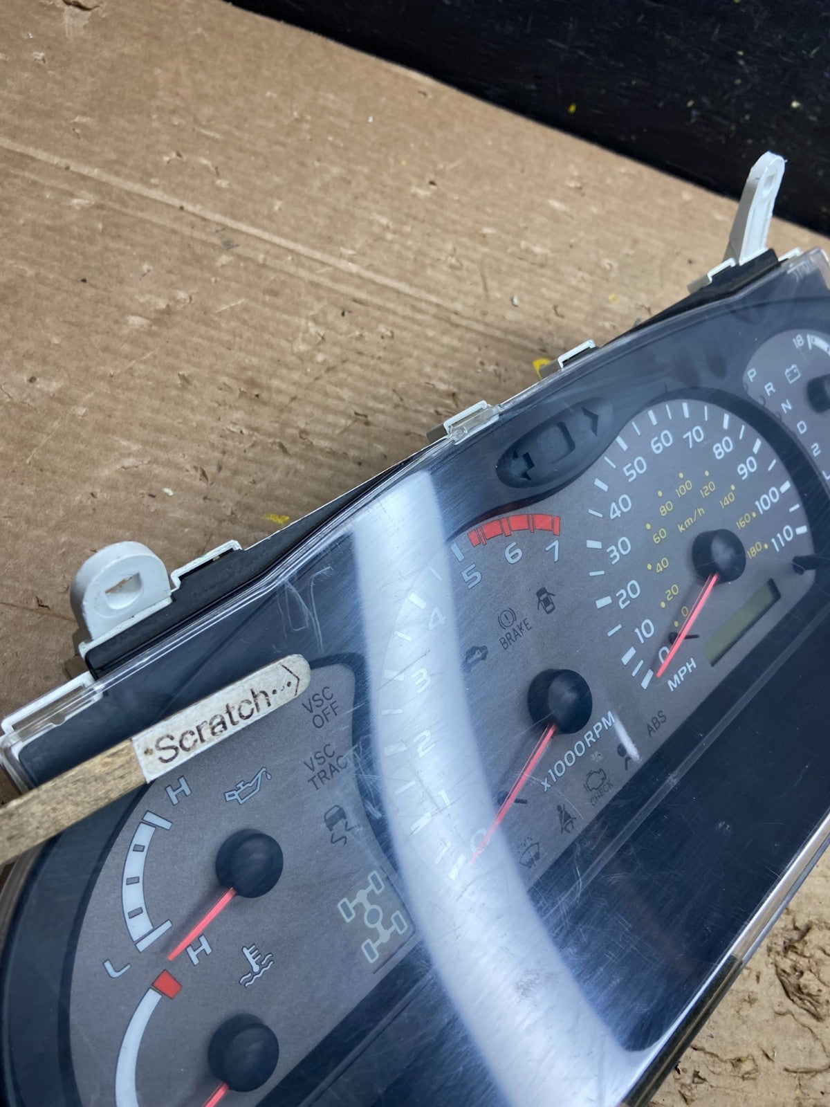 2001 to 2007 Toyota Sequoia Speedometer Insrument Gauge Cluster W6321 DG2