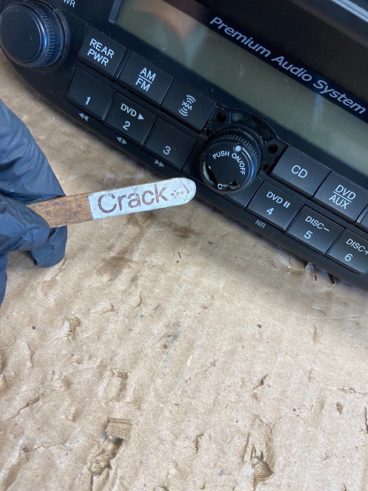 2005 to 2010 Honda Odyssey Am Fm Cd Player Radio Receiver AF6389 DG1