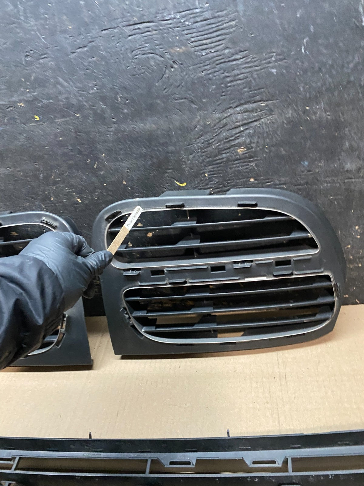 2008 - 2010 Porsche Cayenne Cover Bottom Center Grille Grill Trim OEM X3043  DG8