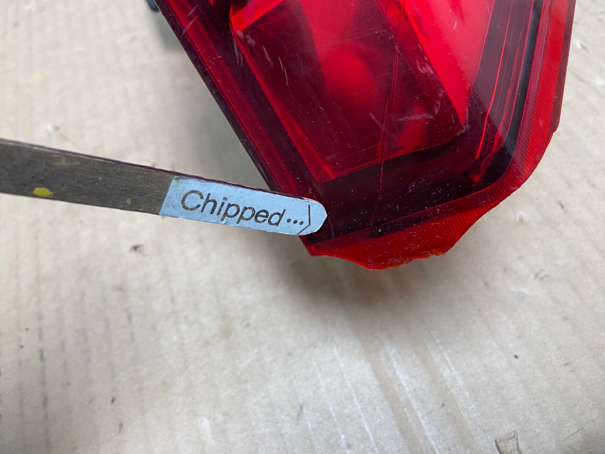 2008 to 2013 Cadillac CTS Left Driver Lh Side Led Side Tail light AI5903 LK4